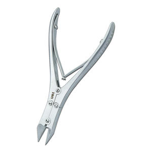 UBI UBI-374 Cortaúñas de 16 cm para Uñas Encarnadas, Acero con Alto Contenido de Carbono, Recto, Afilado, de Precisión, para Diabéticos, con Mandíbula Ancha - Product Image 1