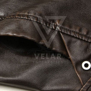 Chaqueta Casual de Invierno para Hombre, Diseño Moderno, Precio Razonable, de Cuero y Lona, con Cierre, Resistente al Viento, Transpirable, Calidad Premium - Product Image 5