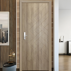 ประตูไม้ PVC MDF ดีไซน์ทันสมัยปรับแต่งได้ตามต้องการเทคนิคที่ราบรื่นราคาต่ำเฟอร์นิเจอร์ห้องนอน ODM จากผู้ผลิตจากเวียดนาม - Product Image 1