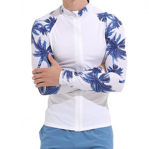 Men's Rash Guard Customized Logo Front Sportswear Polyester/Nylon Quick Dry Eco-Friendly Breathable Sleeveless <b>Athletic</b> Shirt - Product Image 2