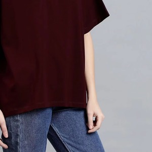 Camiseta de Mujer de Manga Corta para Uso Diario Informal, Estilo Oversize, Nueva Colección 2026, Calidad Premium, en Venta - Product Image 6