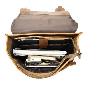 Mochila de Cuero Impermeable de Alta Calidad, Estilo Vintage, Antirrobo, para Portátil, de Cuero Genuino, LBP-0454 - Product Image 5