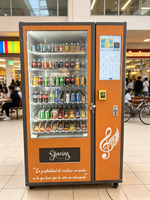 Distributeur automatique de boissons et de collations commerciales
