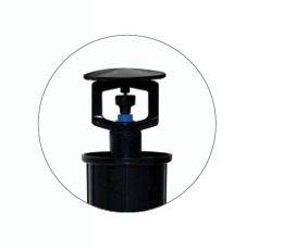 IG-BP (25) Aspersor emergente tipo mariposa – Aspersor de riego de 1 pulgada para campos de golf, estadios y parques, 25 °   Ángulo de pulverización - Product Image 3