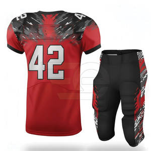 Tenue de football américain de la série Championship, tissu léger et durable, idéale pour l'entraînement sportif en équipe et les matchs de ligue - Product Image 2