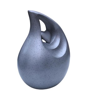 Urnas de Cremación AHO con Acabado Verde Antiguo en Forma de Lágrima para Cenizas Funerarias, 200 Pulgadas Cúbicas, Ecológicas, Duraderas, 3 Años de Garantía - Product Image 3