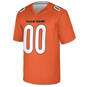 Camiseta de Fútbol Americano Personalizada 2026, Transpirable, de Secado Rápido, Talla Grande para Hombre, Cuello en V, Manga Corta, Alta Calidad - Product Image 1