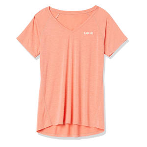 เสื้อยืดแฟชั่นสตรีทแวร์แขนสั้นทันสมัยใส่สบายทรงหลวมสไตล์ลำลองประจำวันปี 2026 OEM ทรงปกติ - Product Image 4