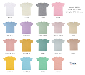 Bán buôn 100% <span class=keywords><strong>polyester</strong></span> T-Shirts Sản xuất tại Thái Lan thăng hoa in ấn khoảng trống tuyệt vời cho tùy chỉnh thiết kế - Product Image 1