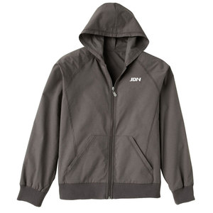 Unisex White Full Zip Hooded Sweatshirt With Side Pockets Casual Autumn Wear <b>100</b>% Cotton Midweight Regular Fit - Product Image 5