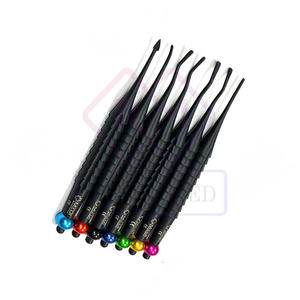 Juego de 7 elevadores luxadores PDL recubiertos de titanio en cassette, reutilizables y autoclavables de MEDICAB INSTRUMENTS - Product Image 5