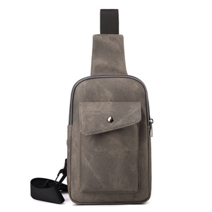 Elegante Bolso Cruzado de Cuero para el Pecho con Material Resistente, Correa de Hombro Ajustable y Diseño Moderno para Uso Diario al Aire Libre - Product Image 3