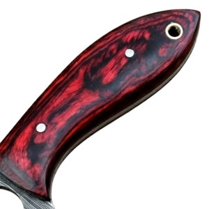 Cuchillo Multifuncional de Acero Damasco Recto de 7 Pulgadas, Hecho a Mano en Fábrica, OEM, de Alta Calidad, Precio Bajo al por Mayor, en Tendencia - Product Image 1
