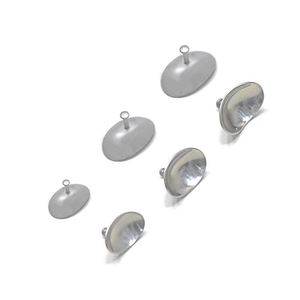 Protector Ocular de Acero Inoxidable Quirúrgico para Protección Ocular Durante el Cuidado Oftalmológico, Protector Ocular Profesional para Oftalmología - Product Image 3