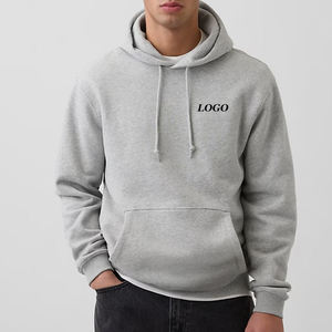 Sweat-shirts de haute qualité en tissu durable avec logo personnalisé, capuche réglable et design épaules tombantes pour la vente en gros - Product Image 1