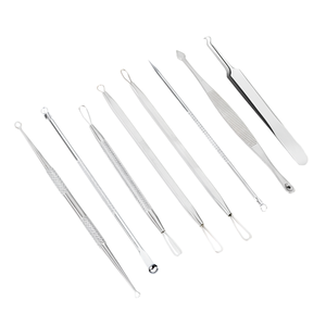 Kit Profesional para Eliminar Puntos Negros, Herramientas de Acero Inoxidable para Extraer Comedones, Juego de Extractores de Acné, Logotipo Personalizado, Venta al Por Mayor OEM - Product Image 4
