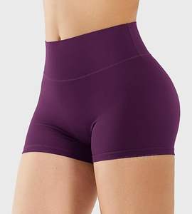Shorts Deportivos de Cintura Alta para Mujer, Talla Grande, para Gimnasio, Running, Pilates, Yoga, Entrenamiento - Product Image 2