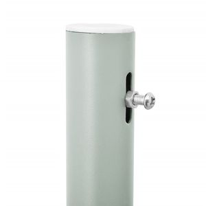 Tenda Laterale in Poliestere Crema con Rivestimento in PU, Tettoia in Acciaio Verniciato a Polvere - Product Image 6