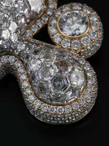 Colgante de Lujo Personalizado con Moissanita VVS Helada, Plata 925, Estilo Hiphop, Corte Princesa, Diseño de Letra Personalizada - Product Image 4