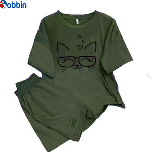 Ensemble décontracté unisexe 2 pièces personnalisé, nouvelle mode, t-shirt à manches courtes et short, survêtement imprimé - Product Image 5