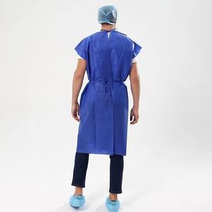Robe de patient non tissée pour hôpital, uniforme médical non tissé - Product Image 2