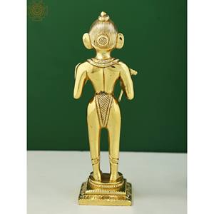 รูปปั้นทองเหลืองของ Shri Baba balak nath ทำด้วยมือรูปปั้นอินเดีย - Product Image 4