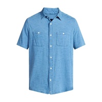 Chemise décontractée pour homme de qualité supérieure – Style moderne et confort quotidien – Chemise boutonnée décontractée pour homme – Look élégant et coupe confortable BD