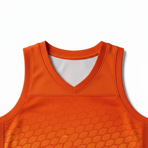 Maillot de basketball personnalisé d'été réversible sans manches en mesh, avec logo frontal, séchage rapide, grande taille, respirant - Product Image 4