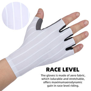 Guantes Deportivos de Medio Dedo para Textear, Conducir, Protegerse del Sol en Verano, Hacer Ejercicio, Ciclismo, de Poliéster Antideslizante, Unisex - Product Image 2