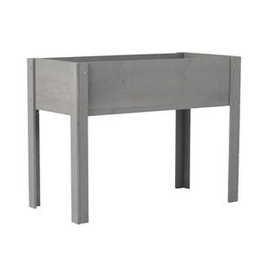 Jardinière surélevée en bois pour l'extérieur avec pieds, idéale pour la culture de fruits, légumes et herbes - Product Image 2