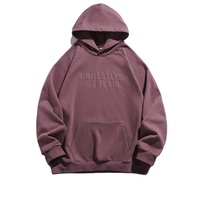 Muestra Gratuita OEM: Sudadera con Capucha Oversize para Hombre, Invierno, Bordada, con Estampado 3D, Manga Larga, Tela de Poliéster/Algodón, Precio Bajo