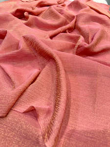 Premium Metallic <b>Tissue</b> Fabric Soft Shiny Woven Lurex Luxury Dress Material Bridal <b>Wedding</b> Party Wear Garment Fabric Made in Ind - Product Image 5