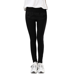 Pantalones de mezclilla negros transpirables para mujer, estilo lápiz, ajustados, elásticos, de cintura alta, shorts bodycon, leggings con estampado a cuadros, OEM - Product Image 6