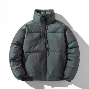 Veste d'hiver matelassée pour homme et femme, marque de luxe, mode coréenne, épaisse et chaude, streetwear Harajuku, hip-hop, veste parka décontractée ample pour homme - Product Image 3