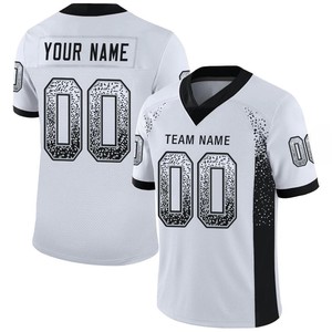 Custom Football Jerseys Wholesale Breathable Lightweight Moisture Wicking Team Logo Player Name <b>Number</b> OEM ODM - Product Image 1