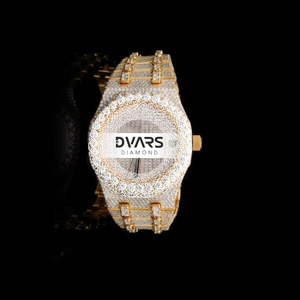 Moissanite Fashion Automatic Luxury <b>Watch</b> Stainless Steel <b>Case</b> Sapphire Crystal Analog Display Water Resistant Diamond Limited - Product Image 1