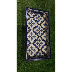 ถาดเสิร์ฟ MDF พิมพ์ลายคุณภาพสูง 64 แบบ สำหรับอาหารและเครื่องดื่ม ถาดตกแต่ง - Product Image 2