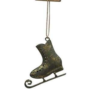Christmas <b>Shoes</b> Hanging Ornament High Quality With Hanging New Design Rustic Vintage Christmas <b>Decoration</b> - Product Image 1