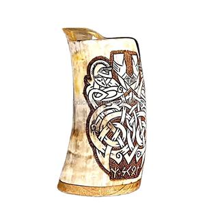 Taza de cuerno para beber de lujo, la mejor calidad y diseño único, uso para beber vino, taza de Tayyab Handicraft - Product Image 1