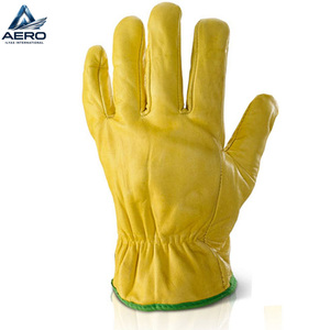 Guantes de trabajo de cuero de doble palma para hombre, guantes de seguridad para montadores y ajustadores, protección para las manos. - Product Image 2