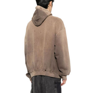 Survêtements personnalisés pour femmes, grammage lourd 500 GSM 350 GSM, en molleton polyester/coton, avec broderie, comprenant un sweat à capuche oversize et un short - Product Image 2