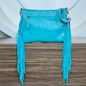 Bolso bandolera de piel de vaca con logotipo personalizado, bolso con flecos, al por mayor, de piel auténtica para mujer, novedad de 2025 - Product Image 5