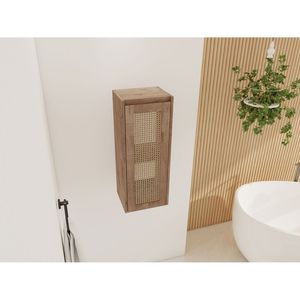 12\" Soft Close Doors Bathroom Side Cabinet with Float Mounting Design <b>Wall</b> <b>Storage</b>-KD Packing - Product Image 4