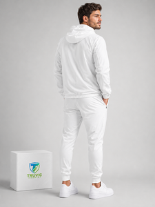 Custom Men Winter Hooded Printed Nylon Windbreaker <b>Jacket</b> and Shorts Tracksuit Set Full Zip-Up Quick Dry OEM Service 2026 - Product Image 3