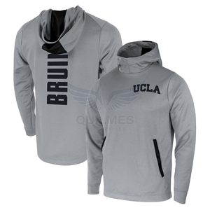 Sweat à capuche unisexe personnalisé UCLA Bruins Two Hit Performance, en polaire de haute qualité, avec logo imprimé, coupe-vent, décontracté et sportif - Product Image 6