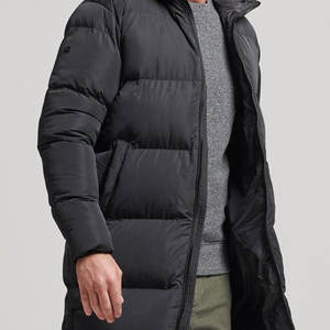 Chaqueta de Plumón para Hombre, Invierno 2026, con Logotipo Personalizado, Elegante, Larga, con Capucha - Product Image 5