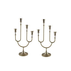 Stylish <b>Candle</b> <b>Holder</b> for Home Decorative Tabletop Decor <b>Silver</b> Color Modern Design Metal <b>Candle</b> <b>Holder</b> Lantern & <b>Candle</b> <b>Holders</b> - Product Image 5