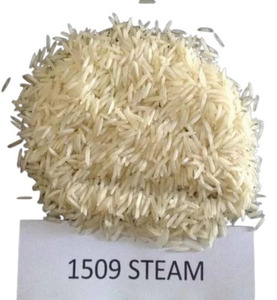 Arroz Basmati al Vapor 1509, Arroz Parboiled Amarillo Seco de Textura Suave para Venta al por Menor y al por Mayor - Product Image 2