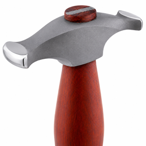 Rounded Raising Hammer Narrow Wide 19mm x 6mm 19mm x 10mm 19mm x 7mm Wood Steel Jewelry Metal Shaping <b>Tool</b> ZETOMEDPRO - Product Image 1