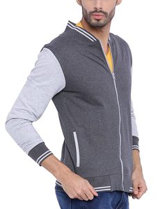 Wholesale Custom Logo Leather Sleeves Embroidery <b>Black</b> Couple College Baseball Men's <b>Jacket</b> Letterman Crop Varsity <b>Jacket</b> - Product Image 2